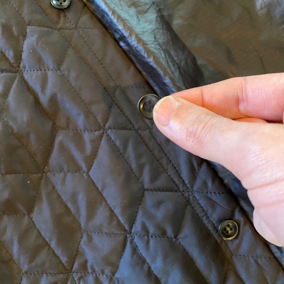 Isaora + Ghostly International Quilted Shirt Jacket Button Up Men's Size S Black - Picture 6 of 8